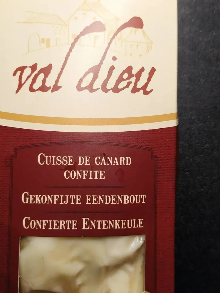 Cuisse de canard confite