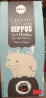 Dreamy Chocolate Hippos Dark Chocolates Sea Salt Caramel
