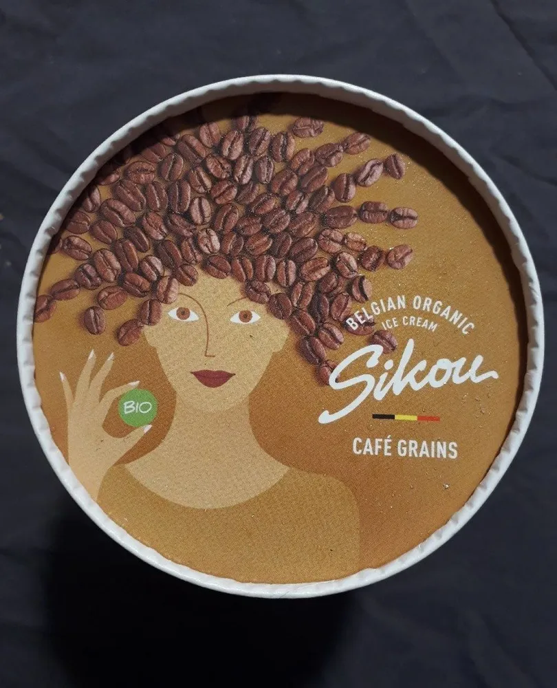 Belgian Organic Ice Cream - Café Grains
