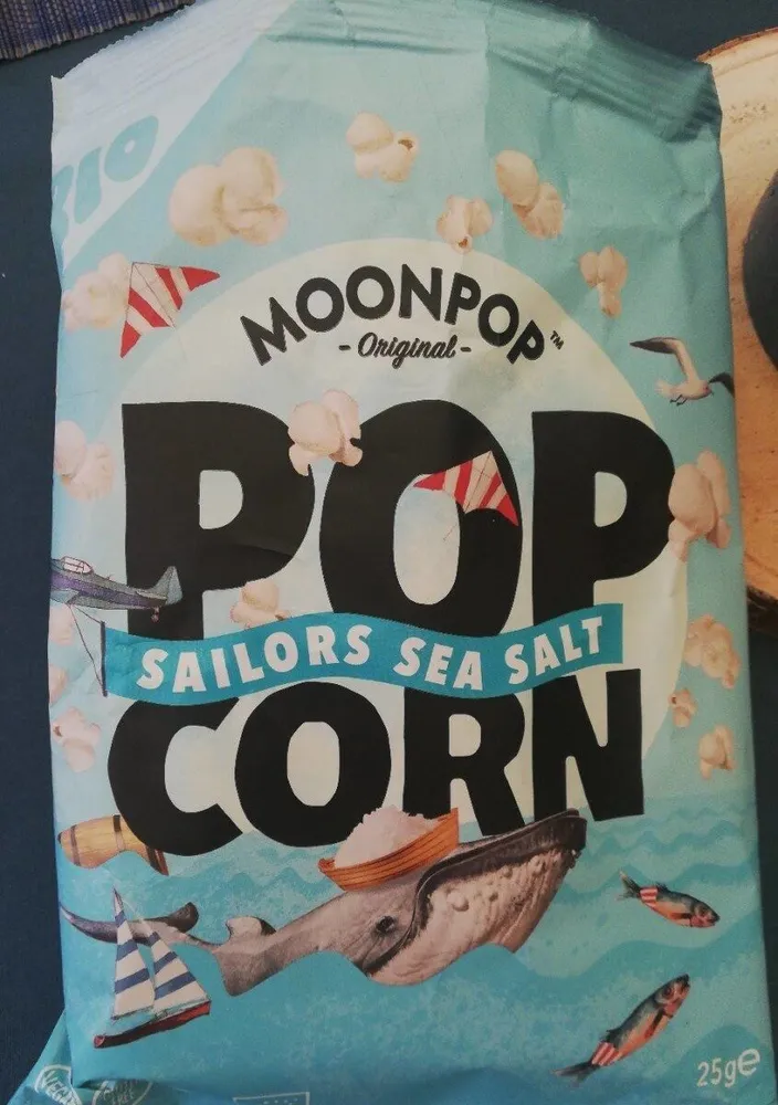Pop corn sailors sea salt