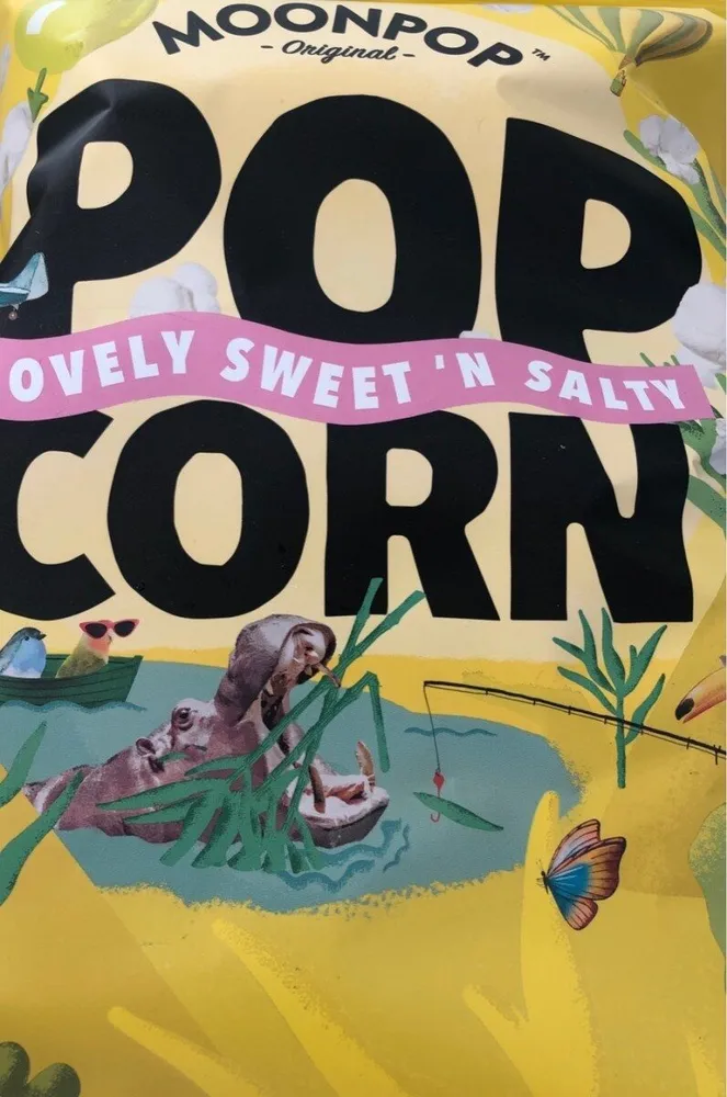 Pop corn lovely sweet'n salty
