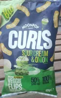 Moonpop curls sour cream et onion