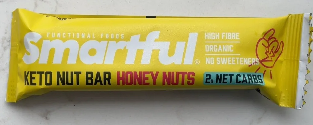 Keto Nut Bar Honey Nuts