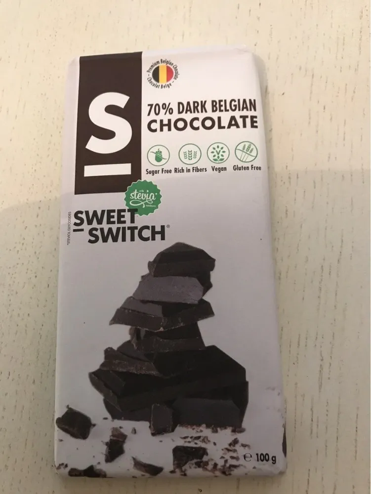 Sweet switch 70% dark chocolate
