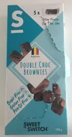 Double choc brownies