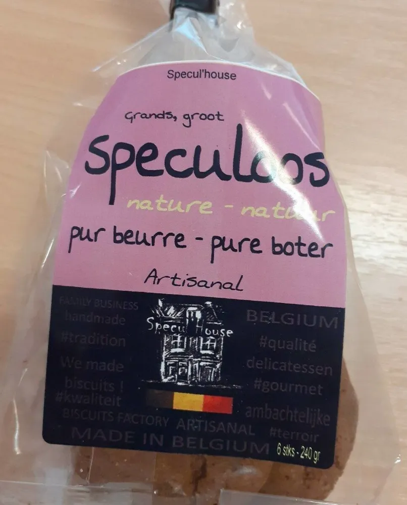 Speculose nature pur beurre