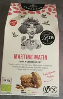 Biscuit petit dejeuner à l'avoine et aux raisins