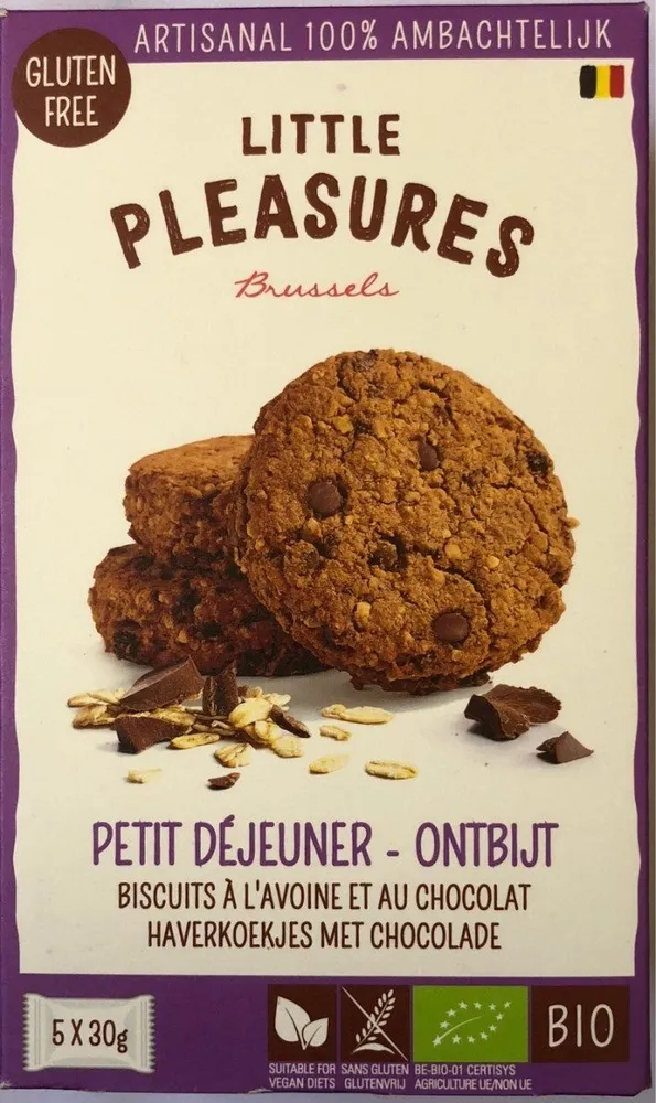 Petit déjeuner - ONTBIJT biscuit à l'avoine et au chocolat