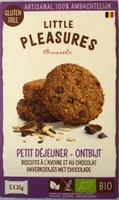 Petit déjeuner - ONTBIJT biscuit à l'avoine et au chocolat