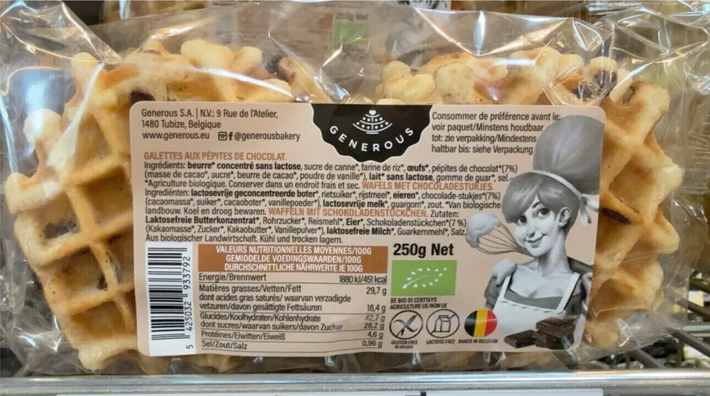 Galettes Aux Pépites De Chocolat