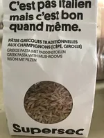 Pâtes grecques traditionelles aux champignons
