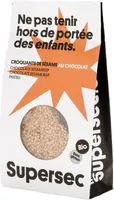 Croquants de sésame au chocolat