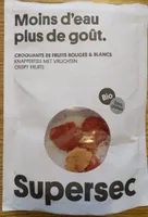 Croquants de fruits rouges et blancs