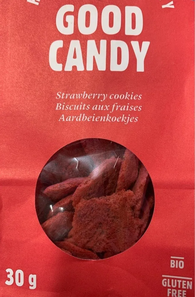 Strawberry cookies