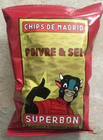 Chips de Madrid poivre & sel