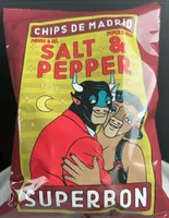 Chips de Madrid poivre et sel