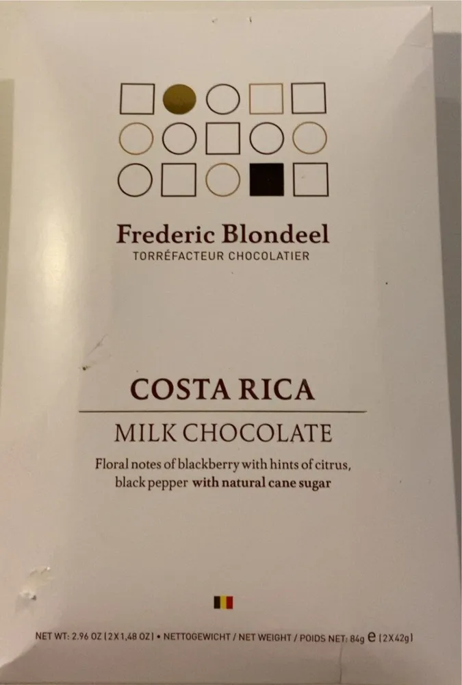 Costarica milk chocolate