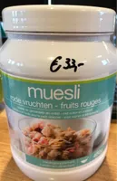 Muesli red fruits