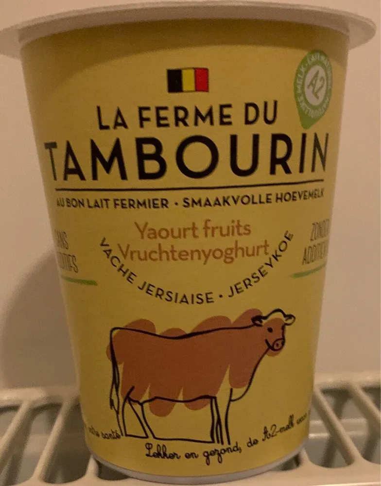 Yaourt au mûres