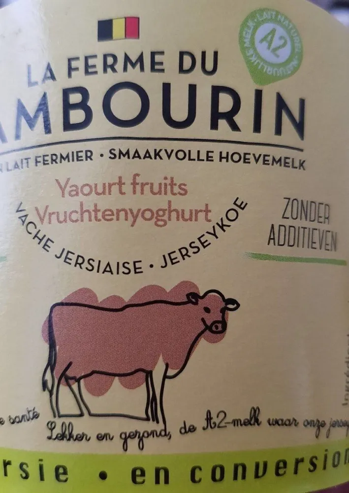 La ferme du Tambourin yaourt fruits abricots