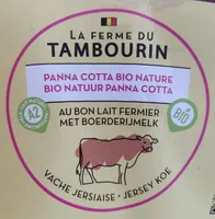 Panna cotta bio nature