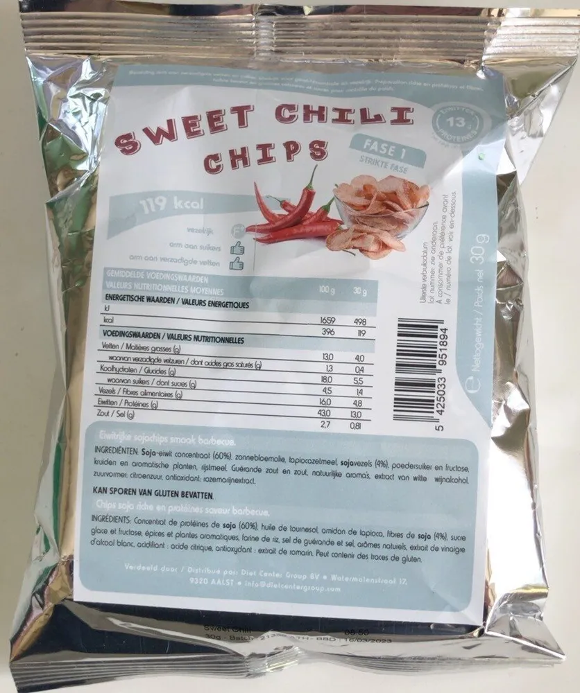 Sweet chili chips