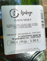Izakaya "sushis" VEGE 9