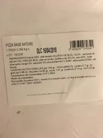 Pizza base nature