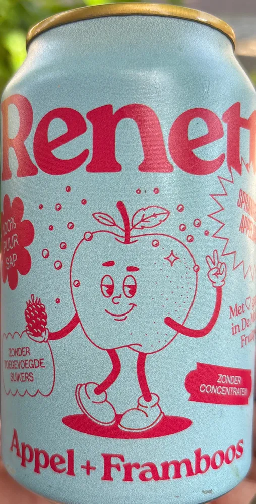 Renett Appel en Framboos