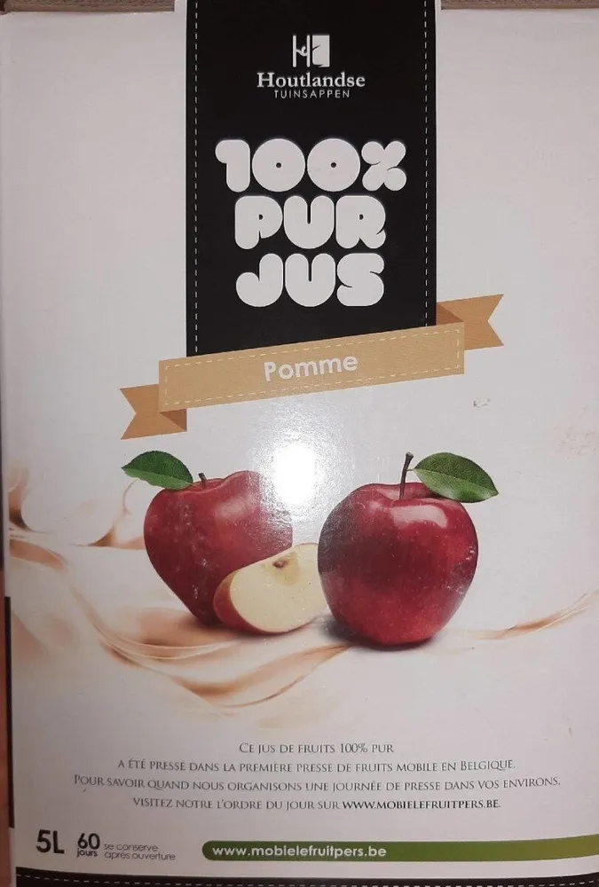 100% jus pur pomme