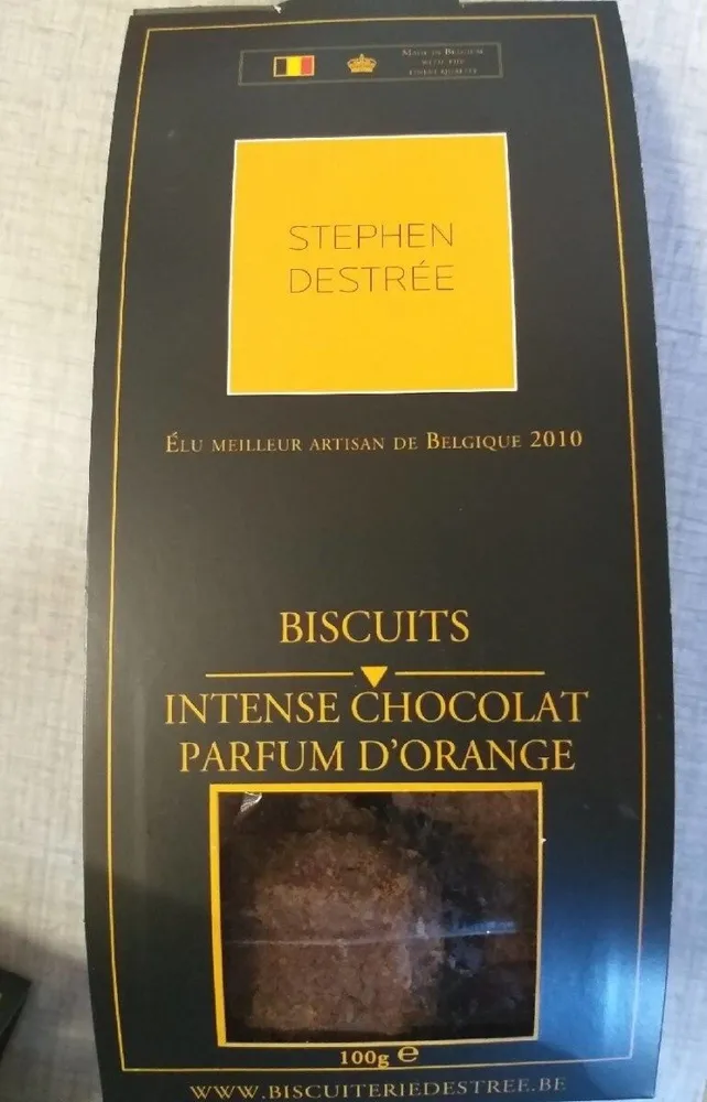 Biscuits chocolat orange