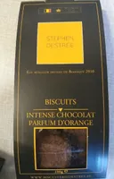 Biscuits chocolat orange