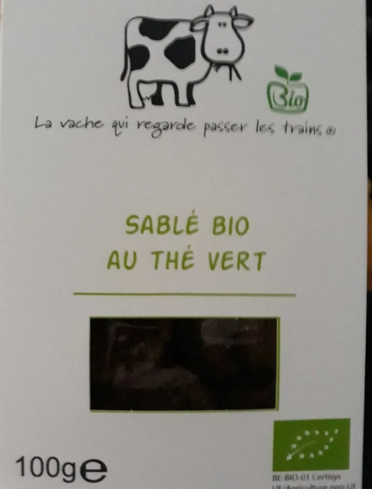 Sablé bio au thé vert