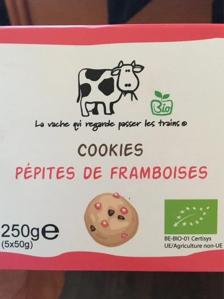 Cookies pepites de framboises
