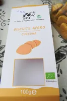 Biscuits apéro curcuma