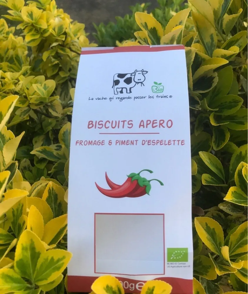 Biscuits Apero - Fromage et piment d'espelette
