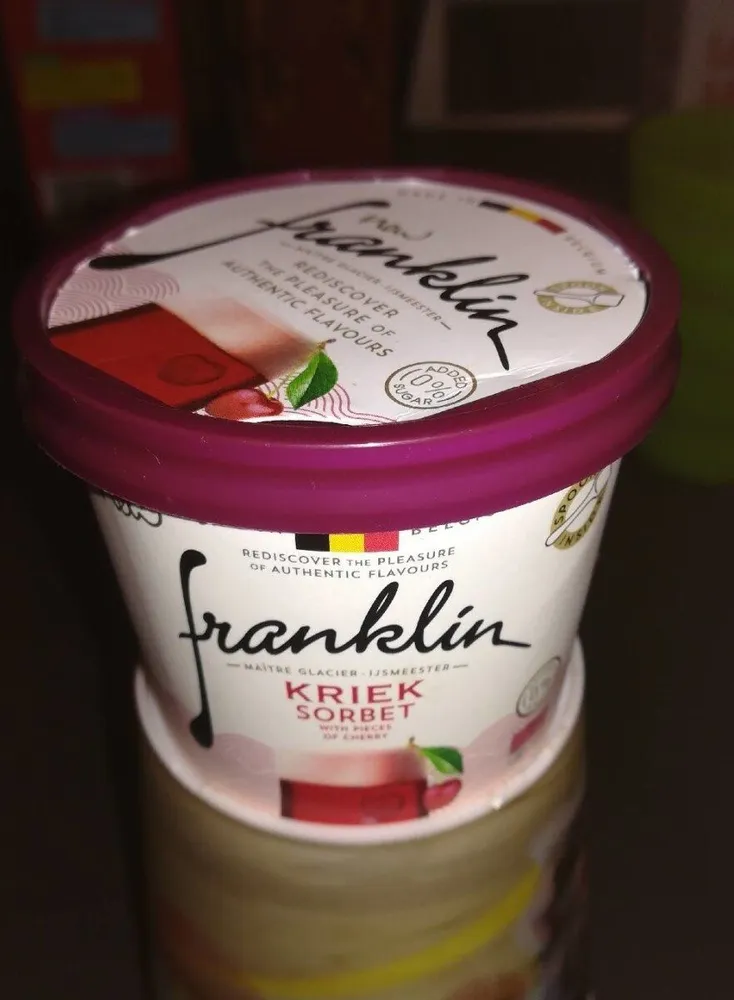 Sorbet à la Kriek