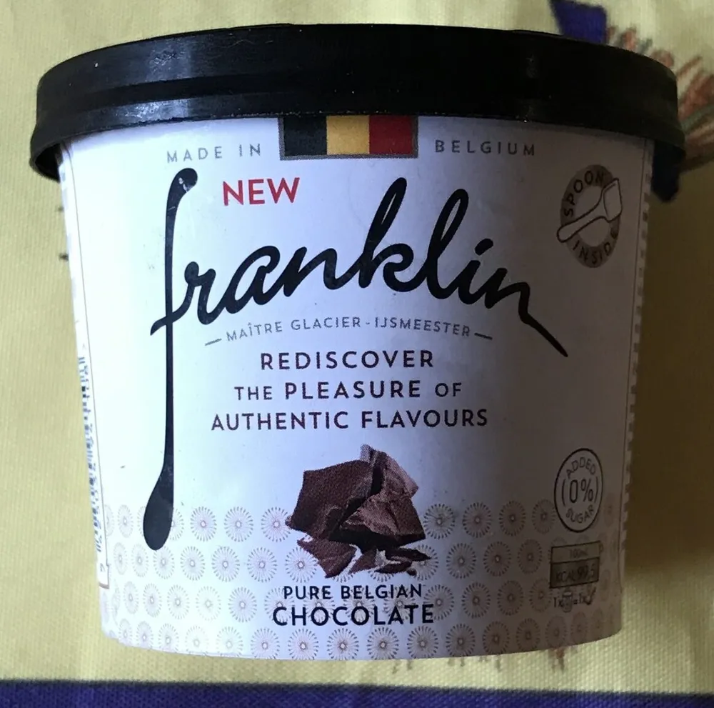 Glace au chocolat