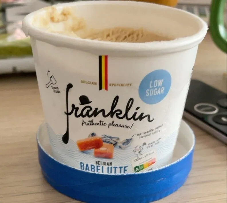 Glace caramel salted