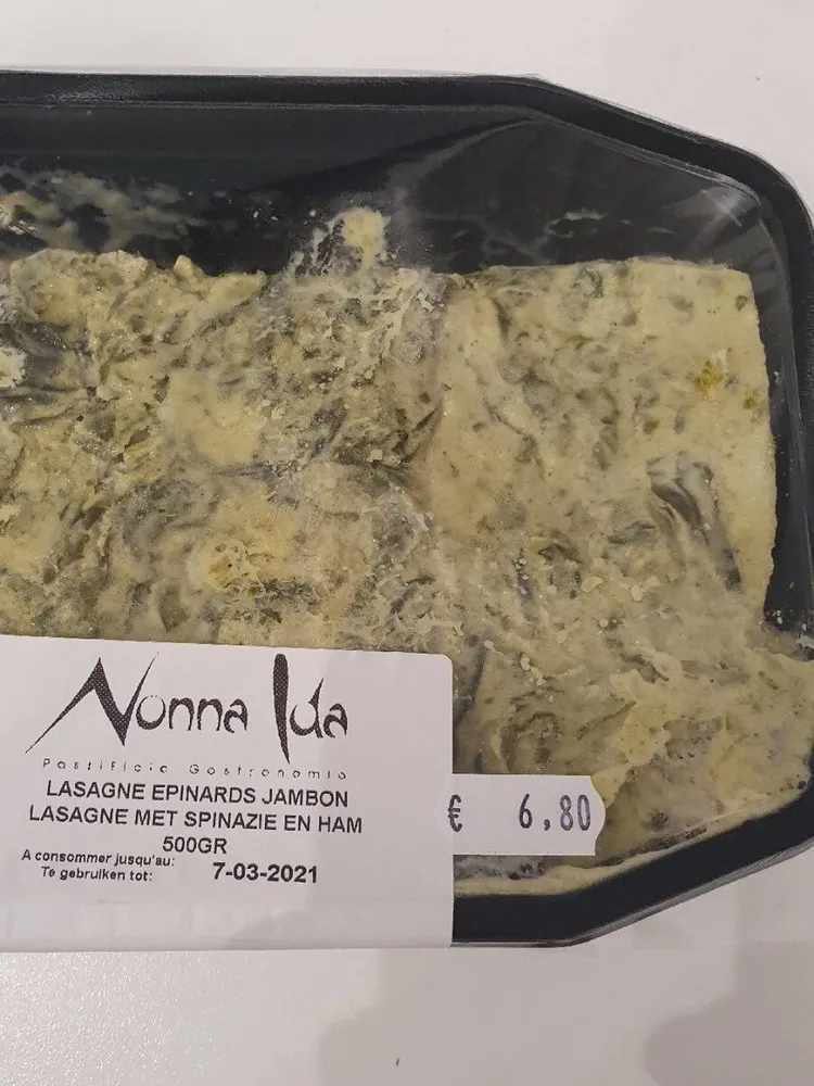 Lasagne Épinards Jambon
