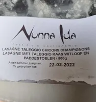 Lasagne taleggio Chicons champignons