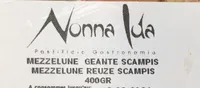 Mezzeluna de scampis