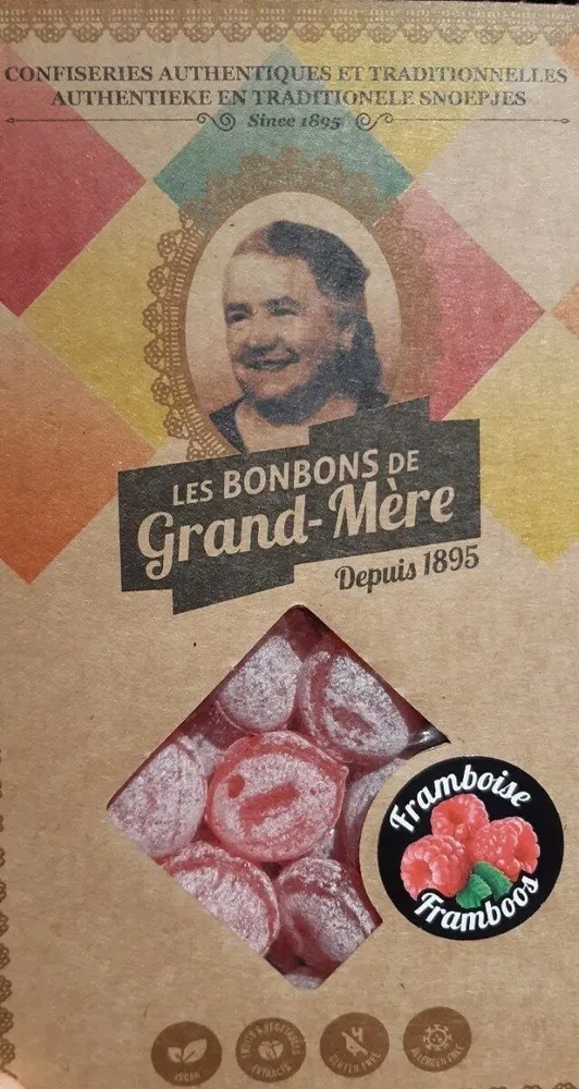 Les bonbons de grand-mère framboise
