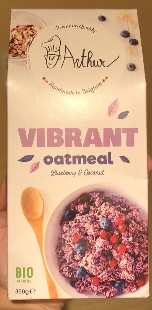 Vibrant oatmeal Blueberry&Coconut