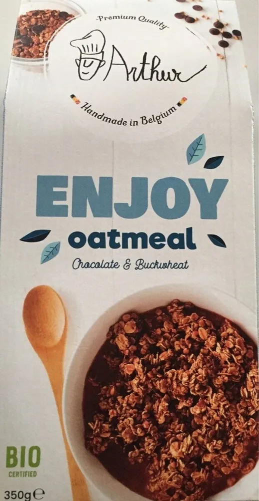 Enjoy oatmeal chocolate & buckwheat