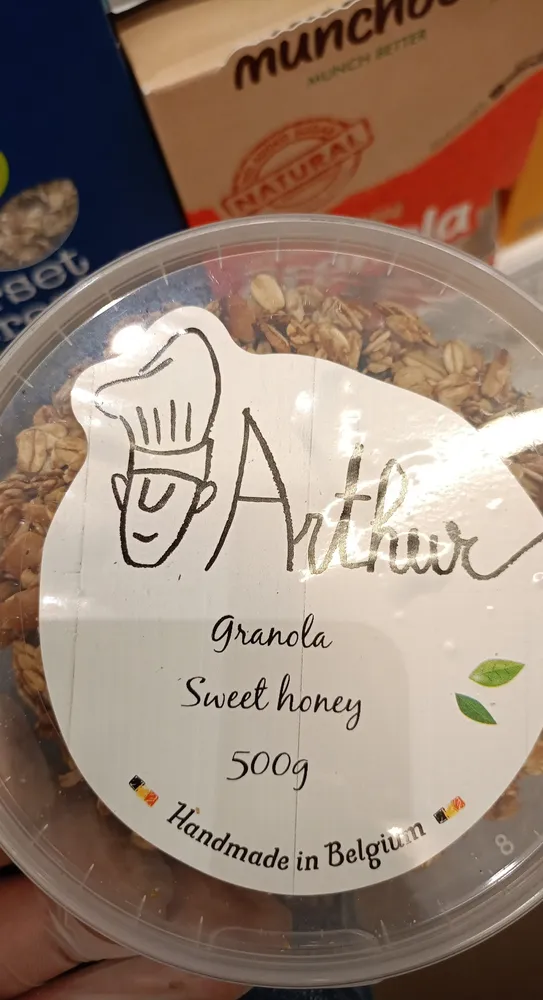 Arthur granola sweet honey