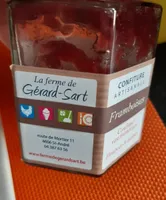 Confiture artisanale framboises
