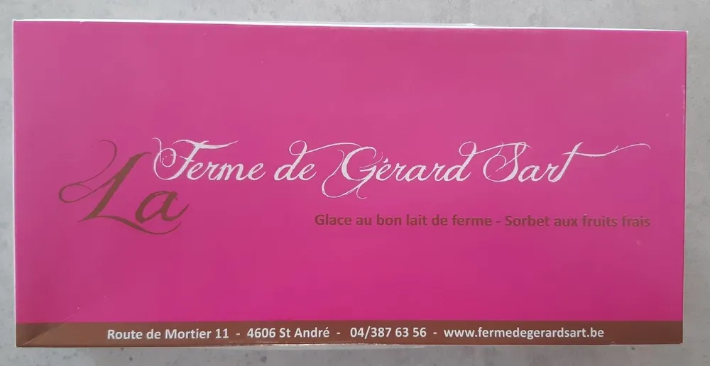Glace à la saveur chocolat 1l