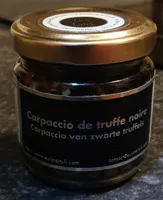 Carpaccio of black truffle