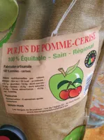 Pur jus de pomme cerise